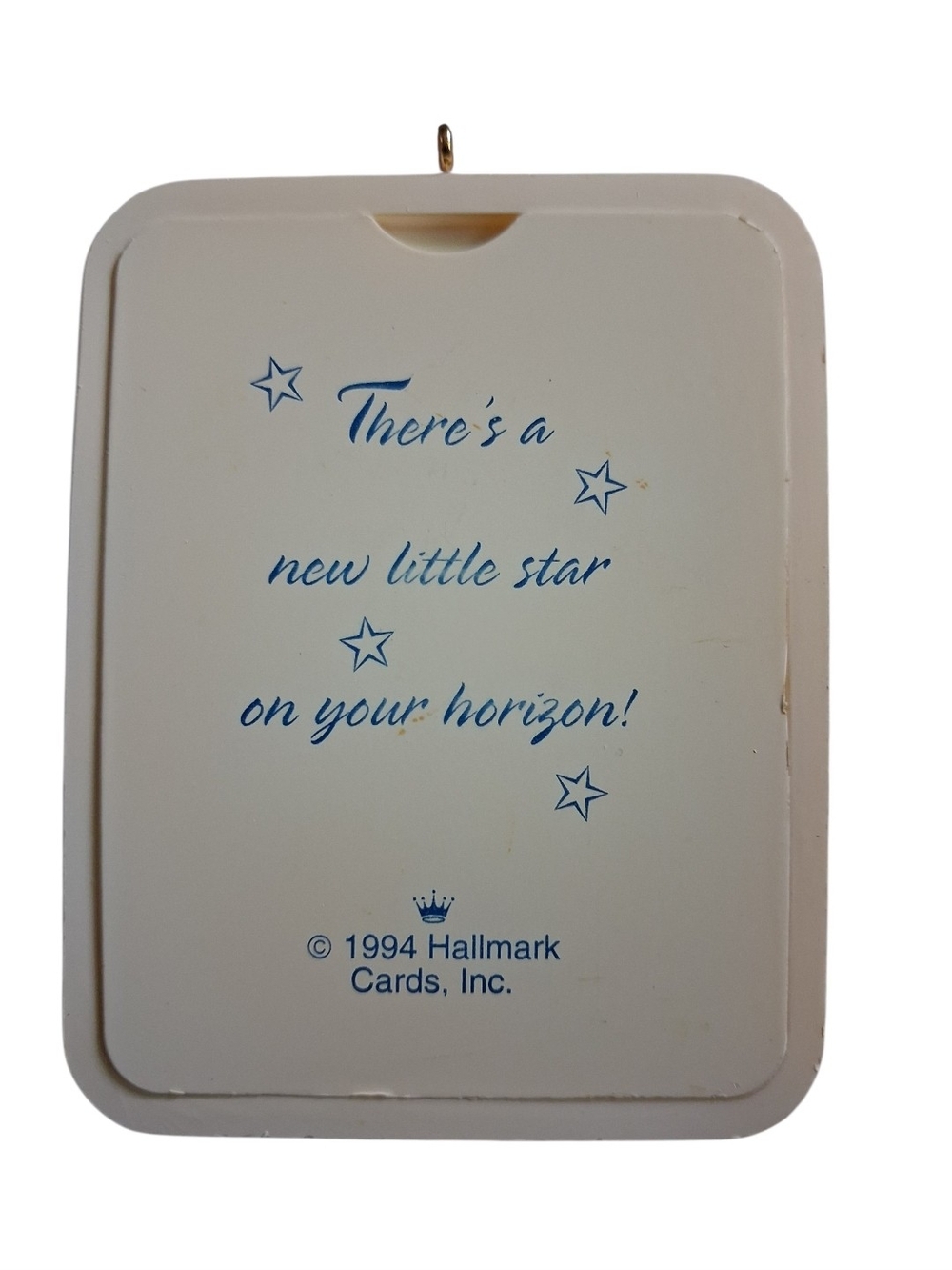 Keepsake 'Baby's First Christmas' Photo Holder Ornament - Picture 3 of 4